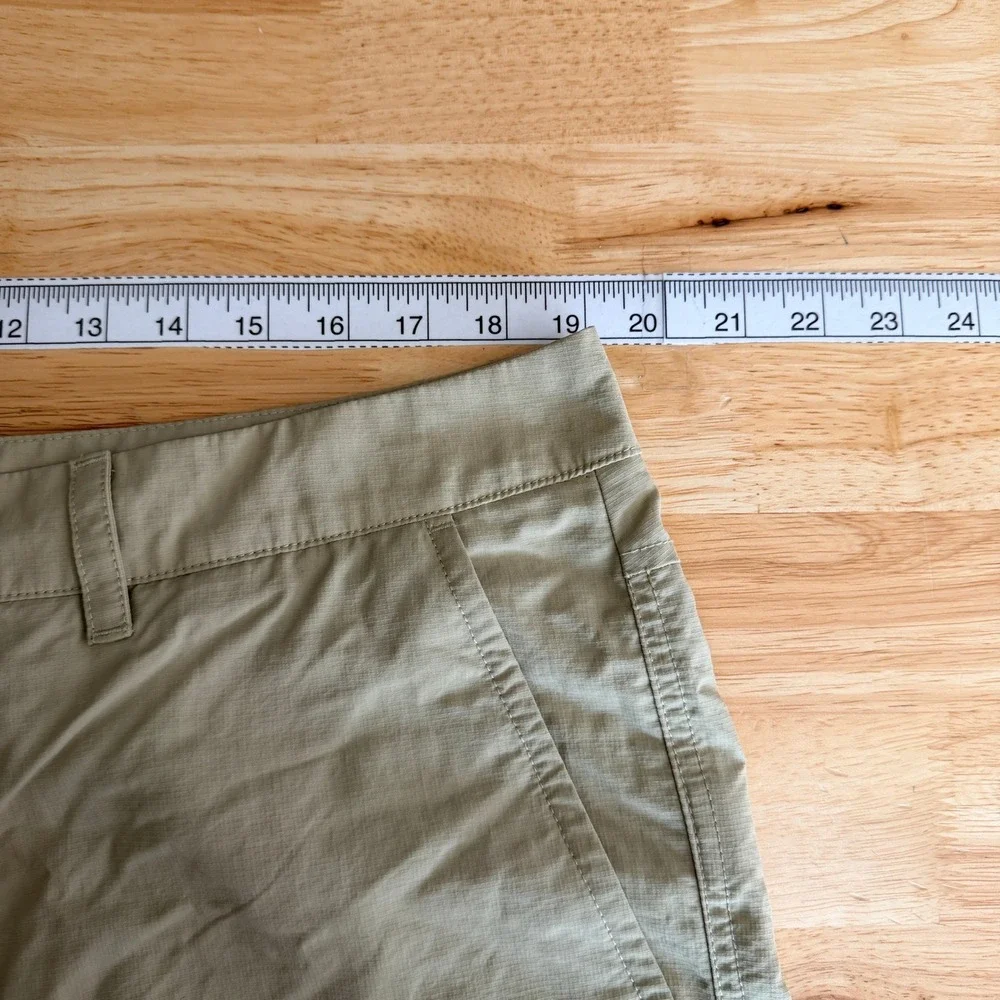 The North Face‎ Adventure Shorts Flat Front Mens 38 Beige FlashDry NF0A3T1BZDL